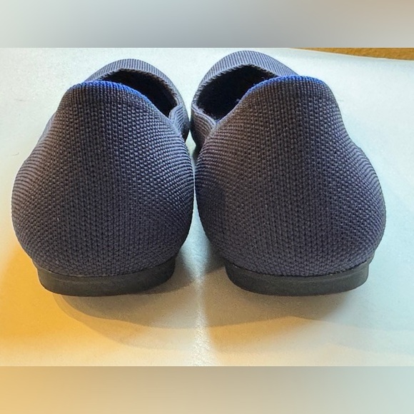 Rothy’s Round toe Flats size W 7 Navy Blue - Picture 5 of 9